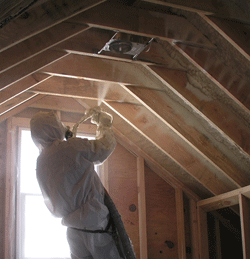 Baton Rouge LA attic spray foam insulation